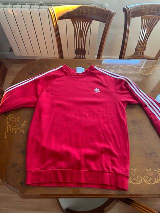 Sudadera Adidas Roja Original
