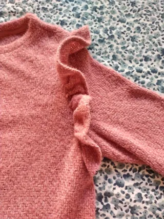 Jersey rosa con volantes Talla M