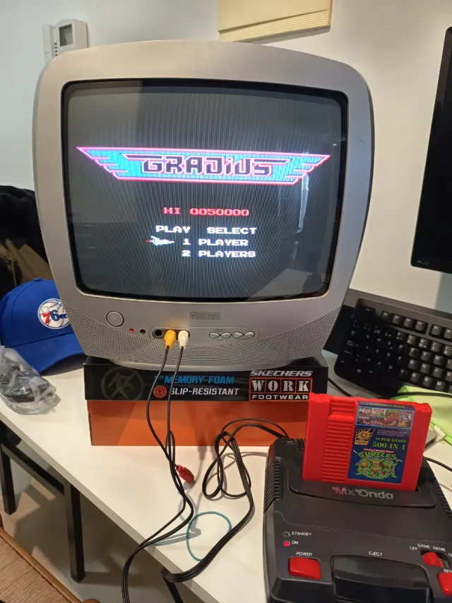 Consola Mx Onda con Mandos y Juegos