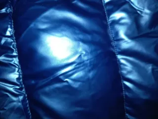 Chaleco acolchado azul