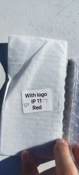 Copertura posteriore iPhone 11 rossa