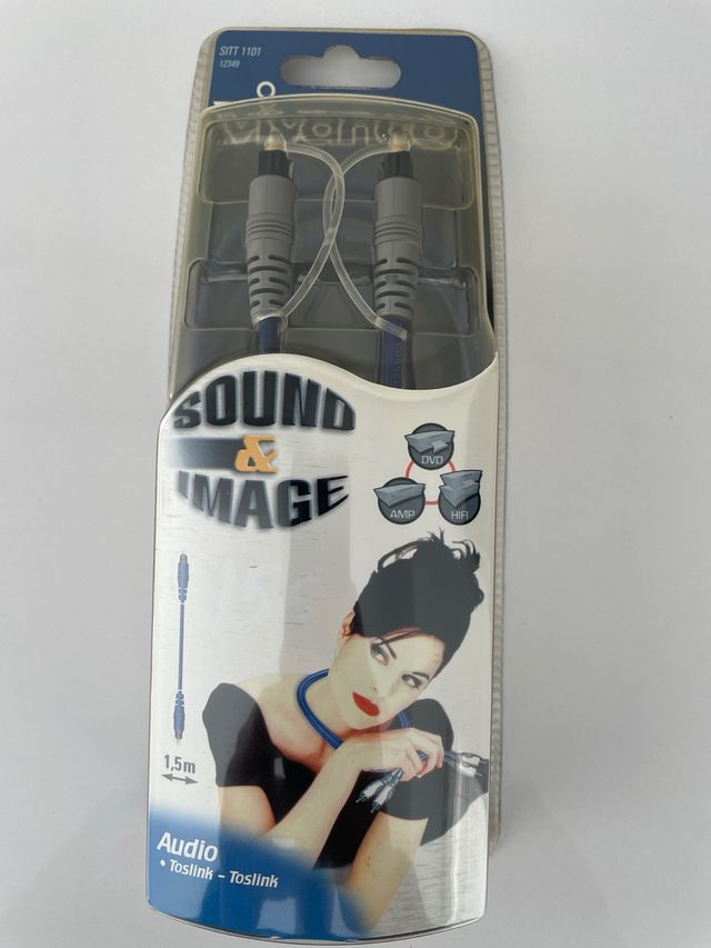 Cable Fibra Óptica Toslink Vivanco 1.5m