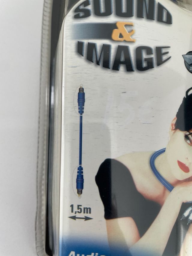 Cable Fibra Óptica Toslink Vivanco 1.5m