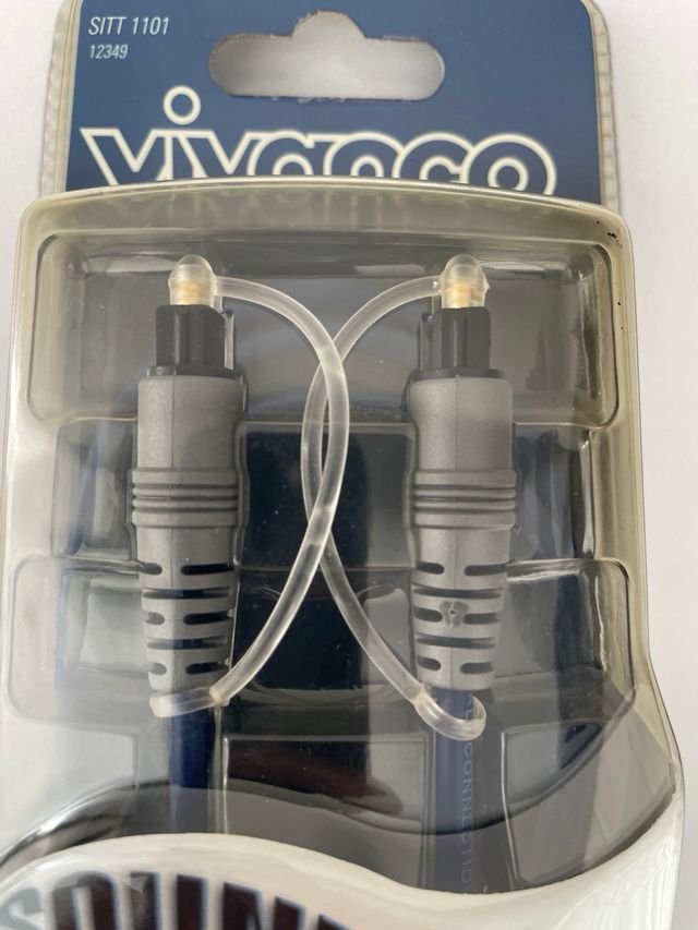 Cable Fibra Óptica Toslink Vivanco 1.5m