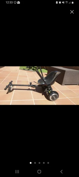 Hoverboard con Silla para Niños