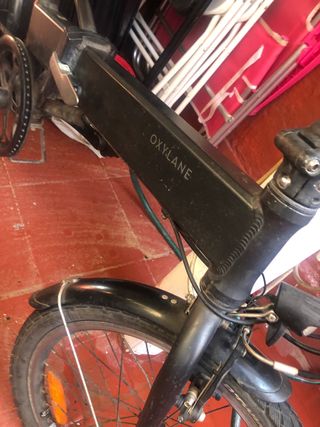 Bicicleta Eléctrica Negra