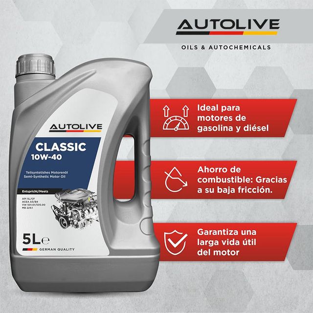 Autolive Classic 10W40 5L