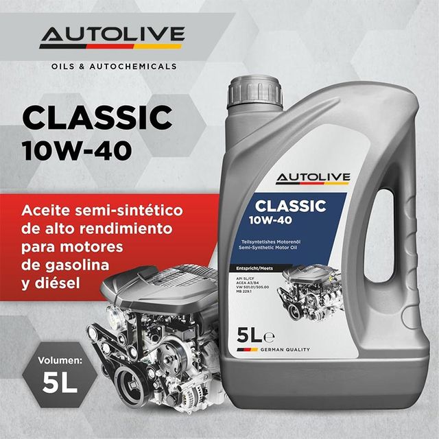 Autolive Classic 10W40 5L
