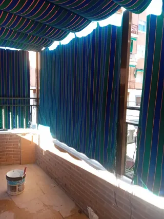 Toldos verticales para terraza