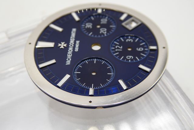 Overseas Chronograph blue dial