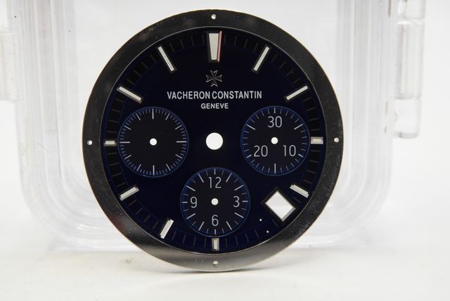 Overseas Chronograph blue dial