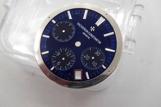 Overseas Chronograph blue dial