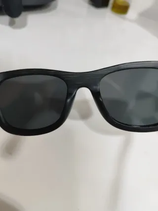 Gafas Root Bambú Negras y Turquesa/verdes