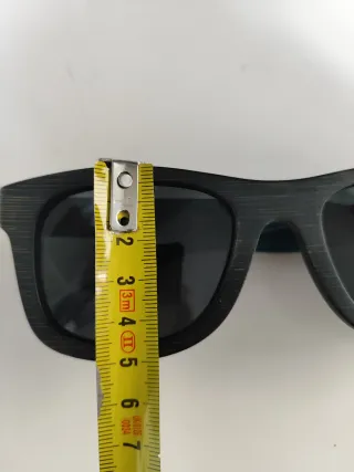 Gafas Root Bambú Negras y Turquesa/verdes