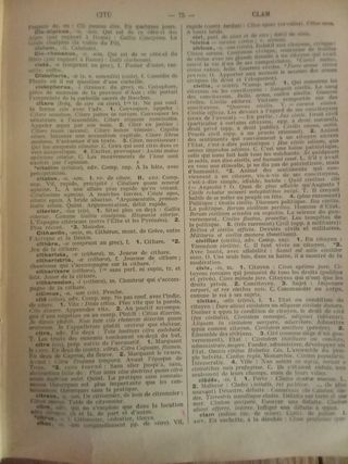 Diccionario latín frances