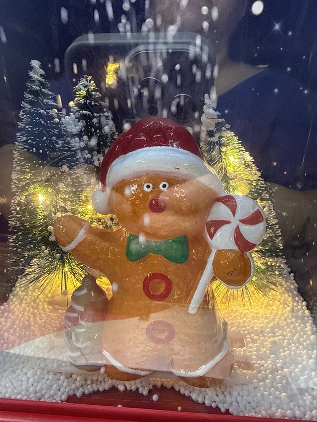 Buzón Nieve Navidad Decoración