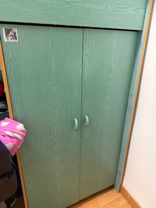 Mueble juvenil litera con escritorio