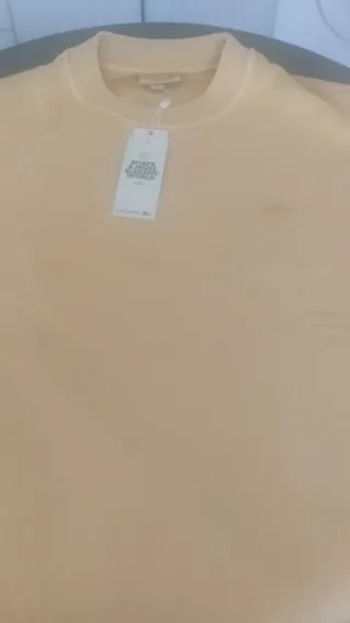 Sudadera Lacoste Amarilla