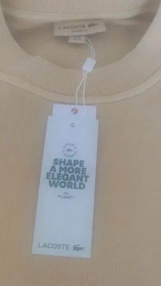 Sudadera Lacoste Amarilla