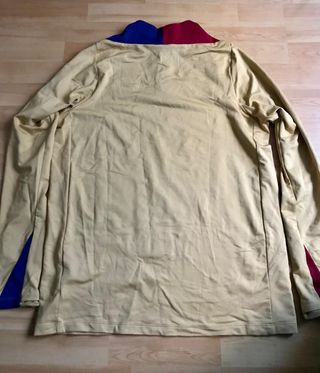 Sudadera FC Barcelona Nike Dorada Talla L