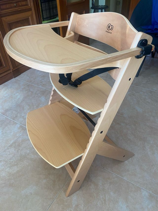 Trona de madera Kinderkraft