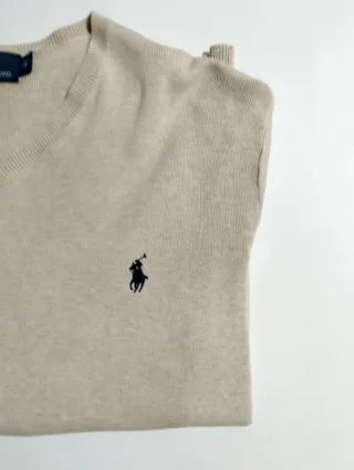 Jersey Polo Ralph Lauren Algodón Pima S Beige