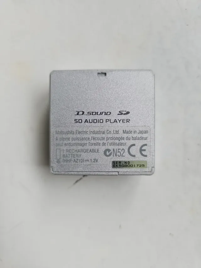 Reproductor Panasonic SV-SD100V Plata