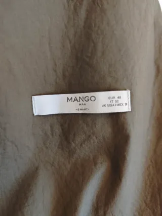 Americana verde de verano Mango Hombre