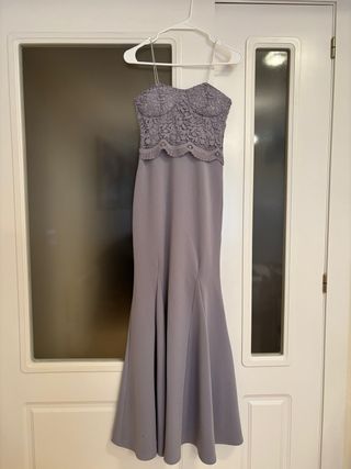 Vestido de fiesta malvado largo