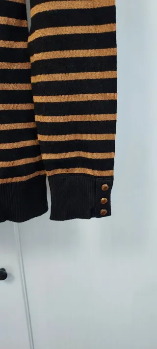 Jersey de punto estampado rayas Cortefiel T.S