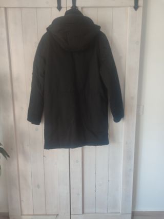 Parka Zara Man Negra Talla M