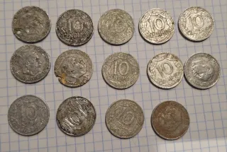 10 Céntimos España 1959