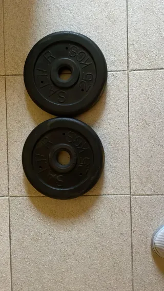 2 Discos Salter 2. 5 kg