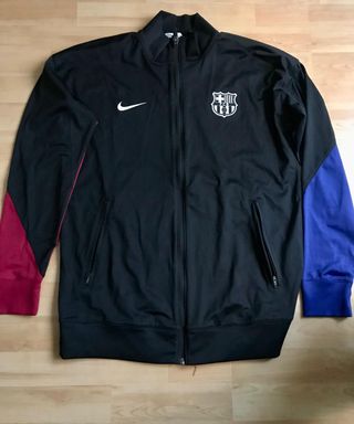 Sudadera FC Barcelona Nike Negra Talla M