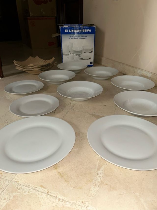 Vajilla Mikasa Porcelana Blanca