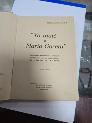 Yo maté a María Goretti