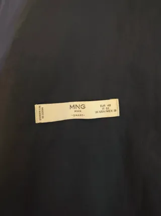 Americana azul marino de verano Mango Hombre