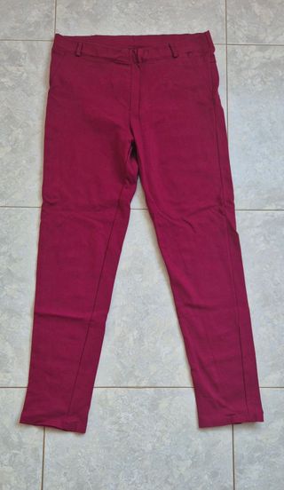 Leggings color burdeos de Pronto Moda