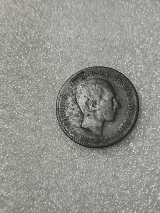 Moneda 10 Céntimos 1878