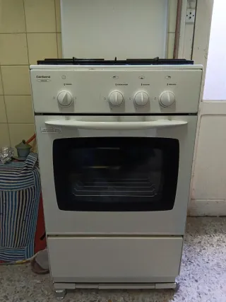Cocina de gas con horno