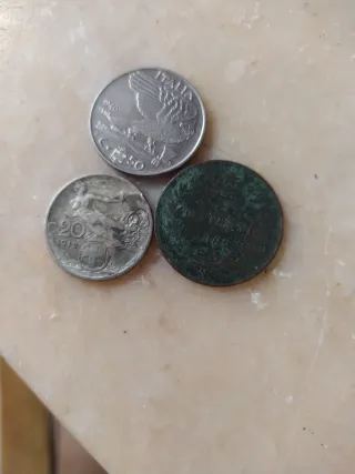 Lotto 3 Monete Italiane d'epoca