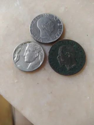 Lotto 3 Monete Italiane d'epoca