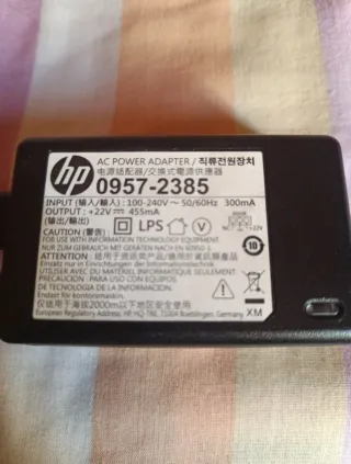 Caricabatterie originale per stampanti HP 0957-2385