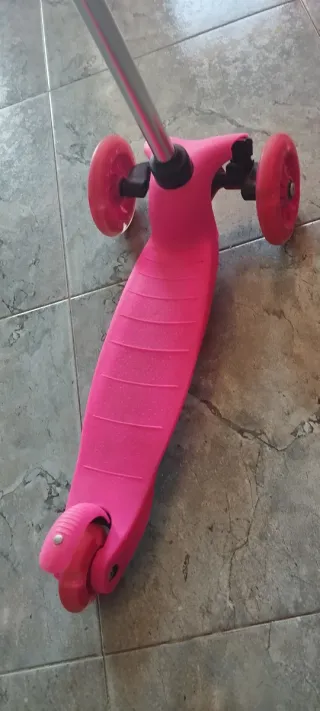 Patinete 3 Ruedas Rosa