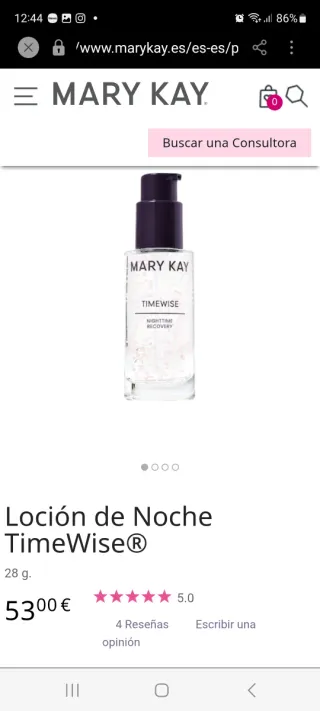 Mary Kay Timewise Sérum de Noche