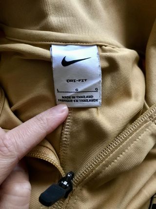 Sudadera FC Barcelona Nike Dorada Talla L