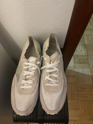 Zapatillas Nike Beige y Verde