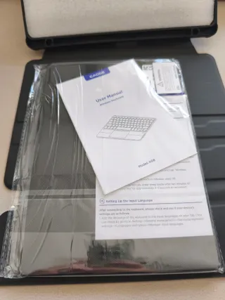 Funda y Teclado retroiluminado Samsung Tab A11