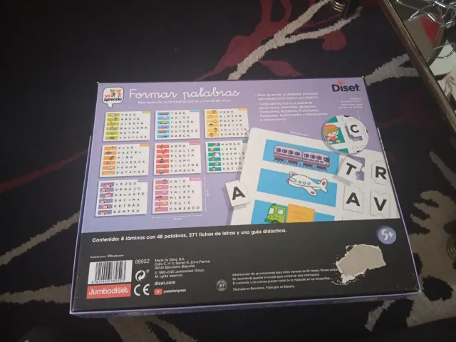 Juego Diset Formar Palabras 5+