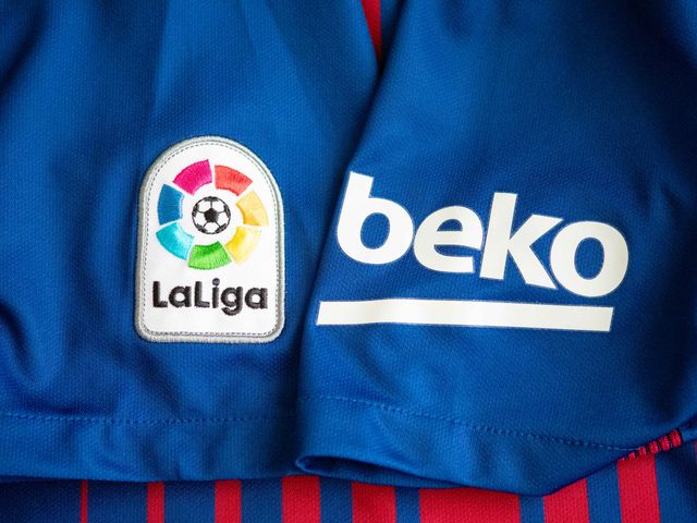 ORIGINAL F.C. BARCELONA 2017-18 CAMISETA FUTBOL M